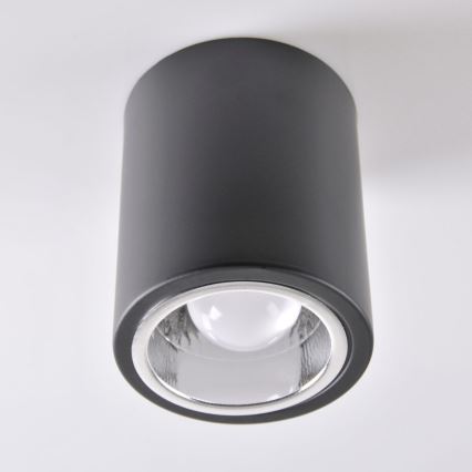 JUPITER 1xE27/6,5W/230V 2700-6500K Wi-Fi 9,8 cm juodas LED RGBW reguliuojamas taškinis šviestuvas