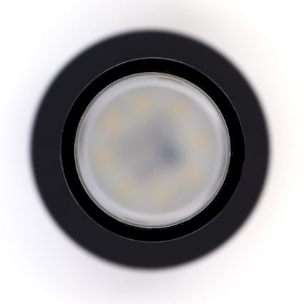 Jupiter 2003 - Pakabinamas sietynas ALAS 1xGU10/10W/230V juoda/auksas