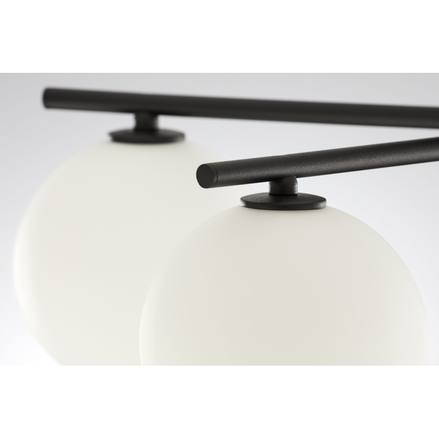 Jupiter 2049 - Prigludęs lubinis šviestuvas PRATO 5xG9/14W/230V juoda/balta