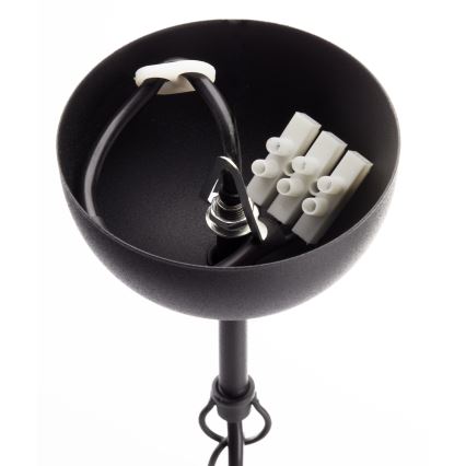 Jupiter 2057 - Pakabinama liustra ant grandinės GLORIOSA 15xG9/14W/230V juoda