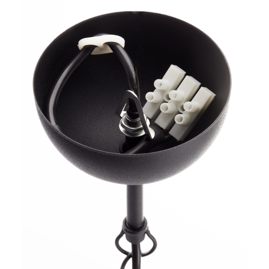 Jupiter 2057 - Pakabinama liustra ant grandinės GLORIOSA 15xG9/14W/230V juoda