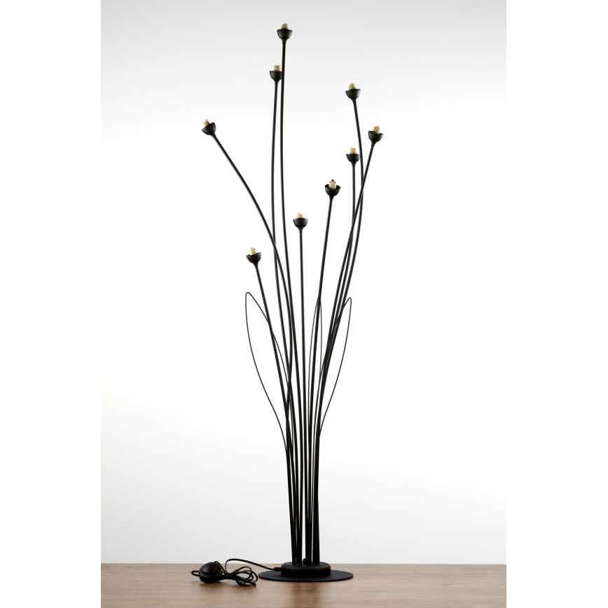 Jupiter 2058 - Toršeras GLORIOSA 9xG9/14W/230V juodas