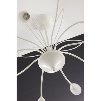 Jupiter 2061 - Pakabinamas šviestuvas ant strypo GLORIOSA 10xG9/14W/230V kreminis