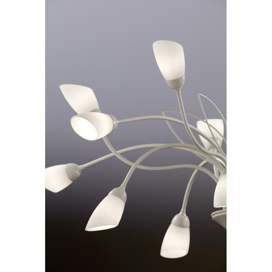 Jupiter 2062 - Sietynas ant grandinės GLORIOSA 15xG9/14W/230V kremiškos spalvos