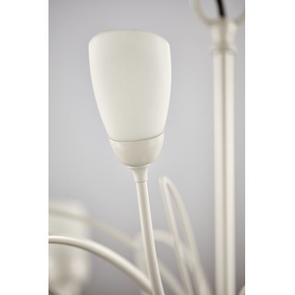 Jupiter 2062 - Sietynas ant grandinės GLORIOSA 15xG9/14W/230V kremiškos spalvos