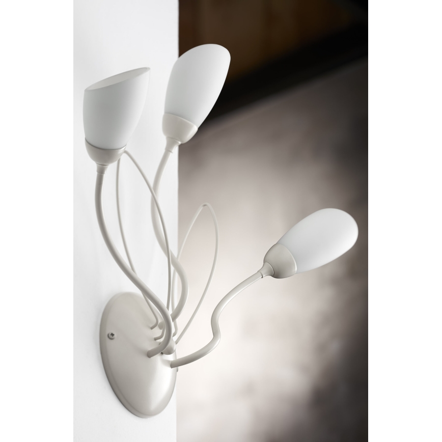 Jupiter 2064 - Sieninis šviestuvas GLORIOSA 3xG9/14W/230V kremo spalvos