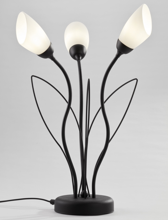 Jupiter 2065 - Stalinis šviestuvas GLORIOSA 3xG9/14W/230V juodas