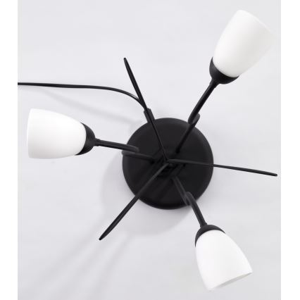 Jupiter 2065 - Stalinis šviestuvas GLORIOSA 3xG9/14W/230V juodas