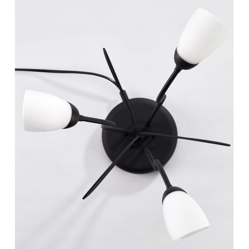 Jupiter 2065 - Stalinis šviestuvas GLORIOSA 3xG9/14W/230V juodas