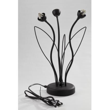 Jupiter 2065 - Stalinis šviestuvas GLORIOSA 3xG9/14W/230V juodas