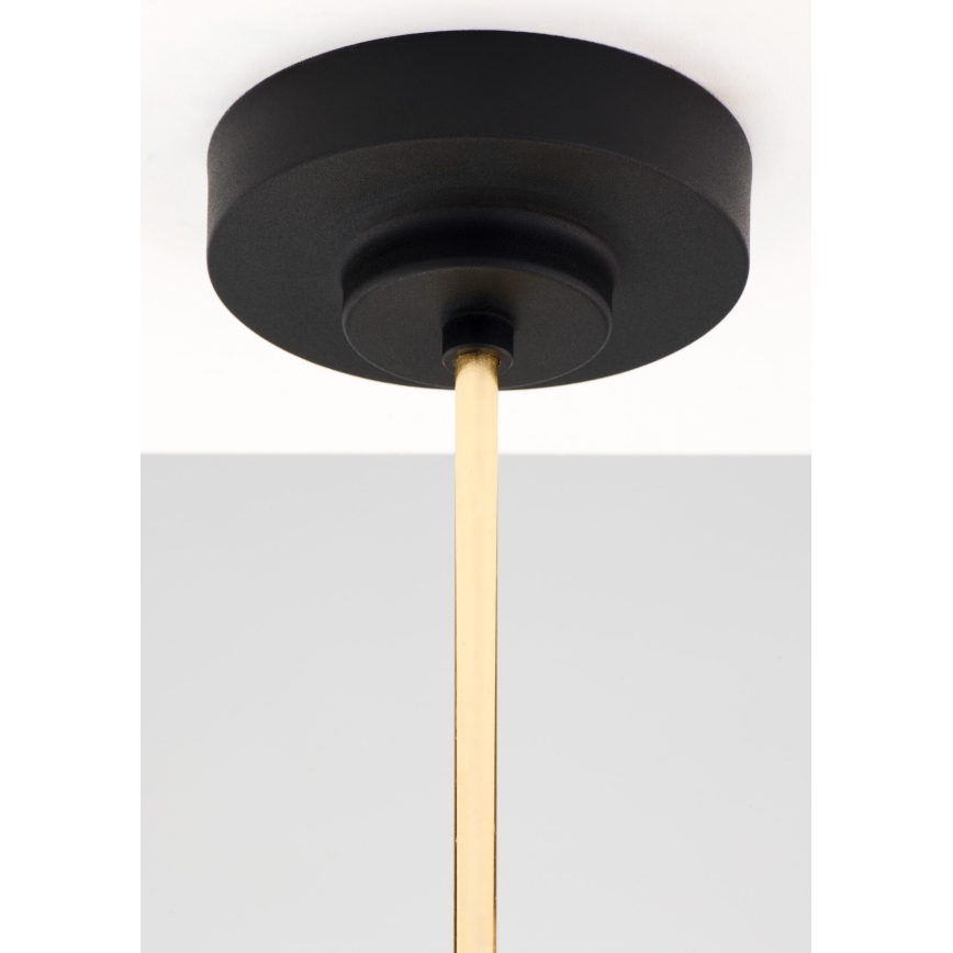 Jupiter 2088 - Sietynas ant stiebo RAMIREZ 5xE27/15W/230V auksinis/juodas