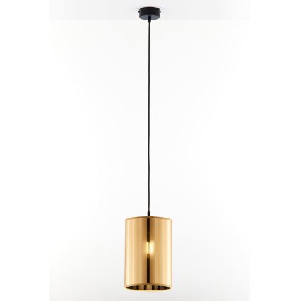 Jupiter 2090 - Liustra ant troselio CORTINA 1xE27/15W/230V auksinė/juoda