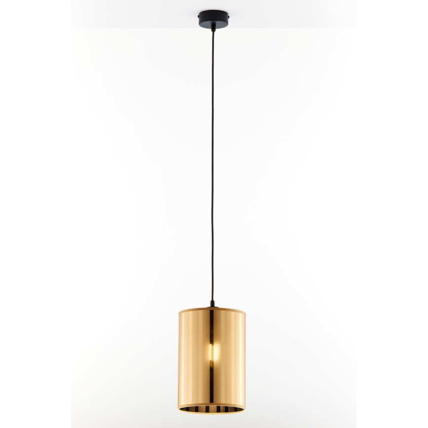 Jupiter 2090 - Liustra ant troselio CORTINA 1xE27/15W/230V auksinė/juoda