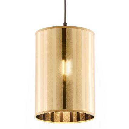 Jupiter 2090 - Liustra ant troselio CORTINA 1xE27/15W/230V auksinė/juoda