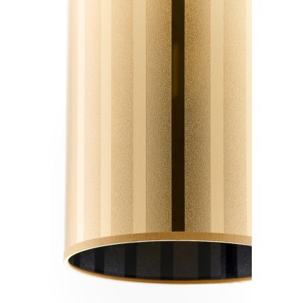 Jupiter 2090 - Liustra ant troselio CORTINA 1xE27/15W/230V auksinė/juoda
