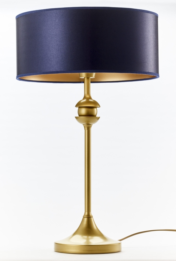 Jupiter 2116 - Stalinė lempa KASZMIR 1xE27/15W/230V mėlyna/auksinė