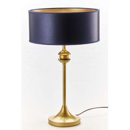 Jupiter 2116 - Stalinė lempa KASZMIR 1xE27/15W/230V mėlyna/auksinė