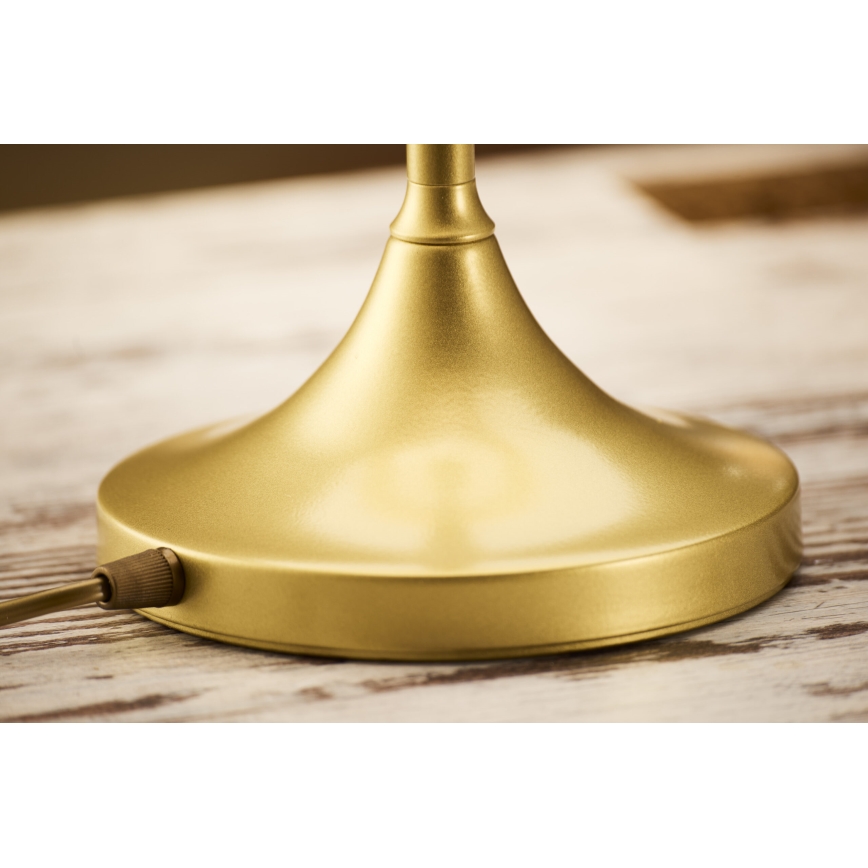 Jupiter 2116 - Stalinė lempa KASZMIR 1xE27/15W/230V mėlyna/auksinė