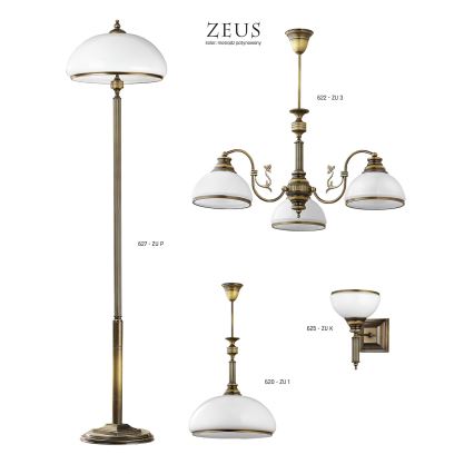 Jupiter 624 - ZU 5 - Liustra ant stiebo ZEUS 5xE27/60W/230V