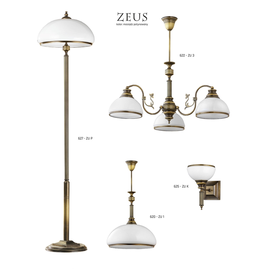 Jupiter 624 - ZU 5 - Liustra ant stiebo ZEUS 5xE27/60W/230V