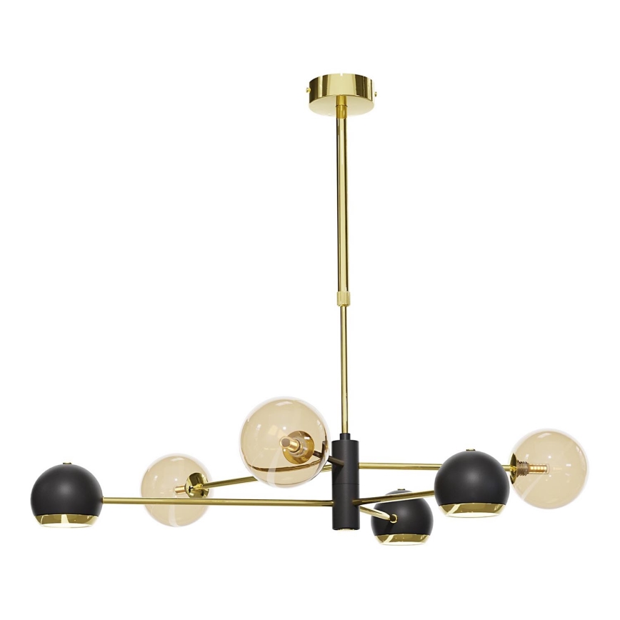 Jupiter - atsarginis stiklas šviestuvui MOKA G9, skersmuo 12 cm, rūkyta smėlinė