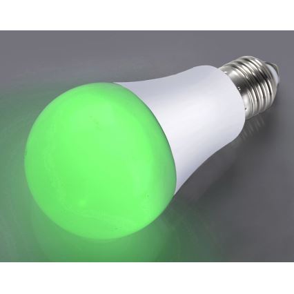 JUST LIGHT. 08132-43 - LED elektros lemputė LILUCO E27/4W/230V žalia