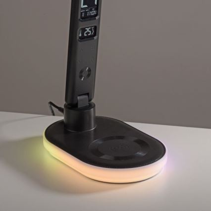 JUST LIGHT. 11018-18 - LED RGBW LED Reguliuojama jutiklinė stalinė lempa su belaidžiu įkrovikliu TINA LED/4W/230V