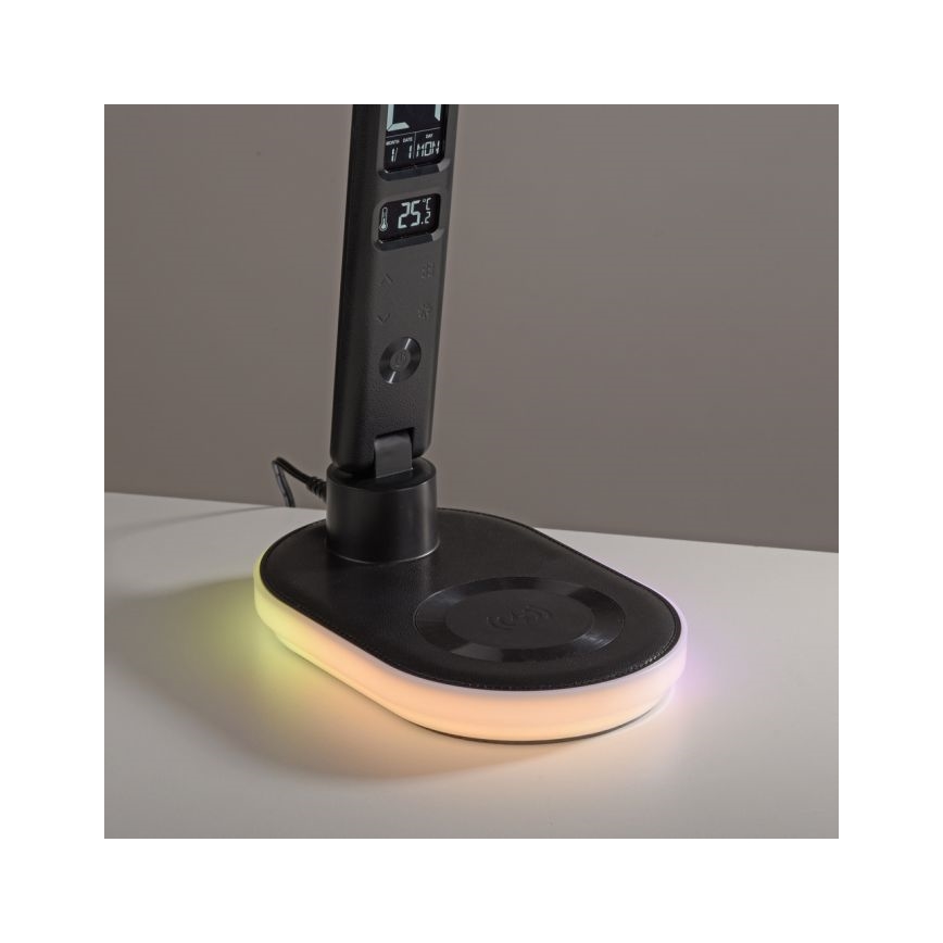 JUST LIGHT. 11018-18 - LED RGBW LED Reguliuojama jutiklinė stalinė lempa su belaidžiu įkrovikliu TINA LED/4W/230V