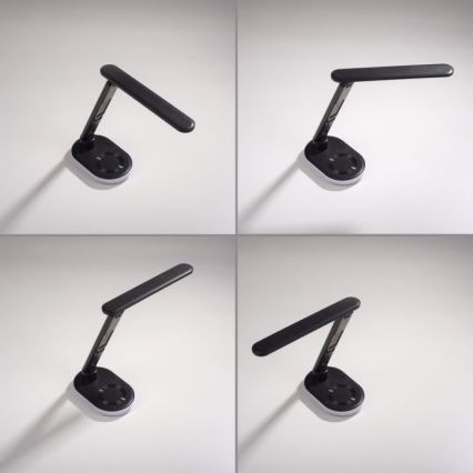 JUST LIGHT. 11018-18 - LED RGBW LED Reguliuojama jutiklinė stalinė lempa su belaidžiu įkrovikliu TINA LED/4W/230V