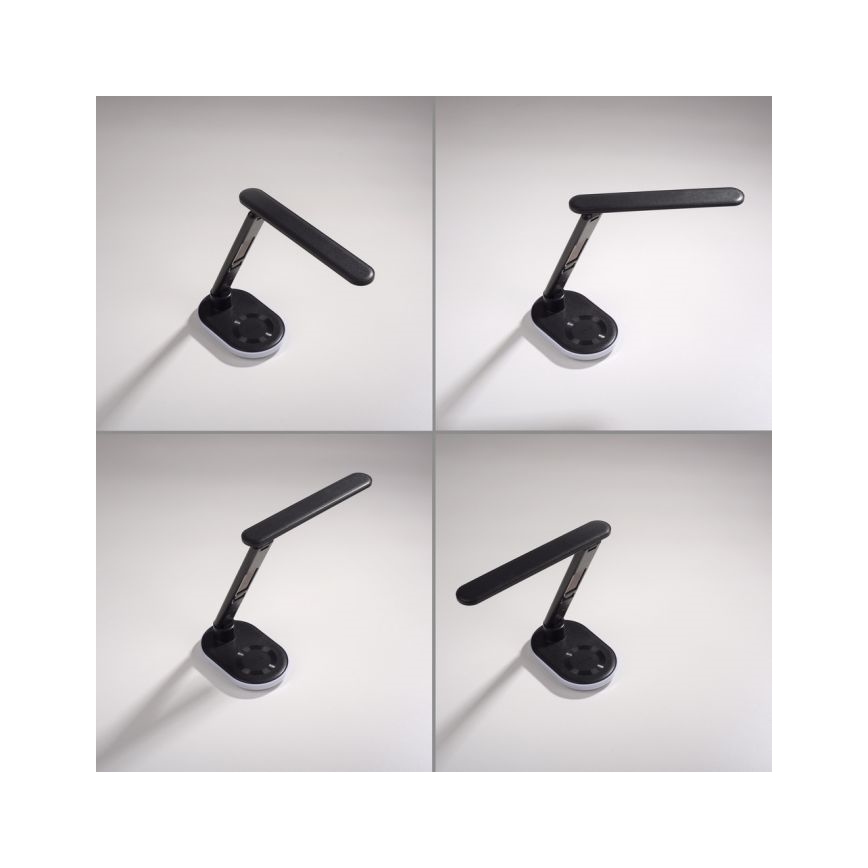 JUST LIGHT. 11018-18 - LED RGBW LED Reguliuojama jutiklinė stalinė lempa su belaidžiu įkrovikliu TINA LED/4W/230V