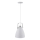 JUST LIGHT. 11060-16 - Pakabinamas sietynas EVA 1xE27/60W/230V diametras 26,5 cm balta