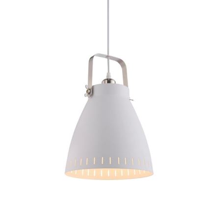 JUST LIGHT. 11060-16 - Pakabinamas sietynas EVA 1xE27/60W/230V diametras 26,5 cm balta