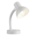 JUST LIGHT. 11080-16 - Lanksti stalo lempa FLEXI 1xE27/25W/230V balta