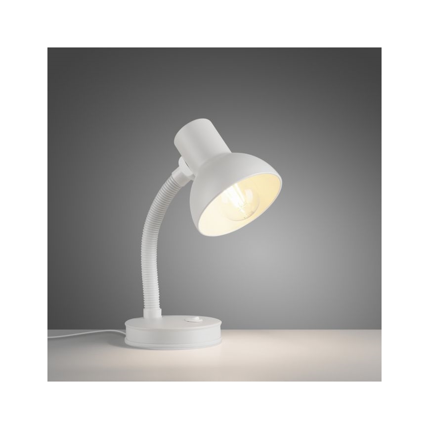 JUST LIGHT. 11080-16 - Lankstus stalinis šviestuvas FLEXI 1xE27/25W/230V baltas