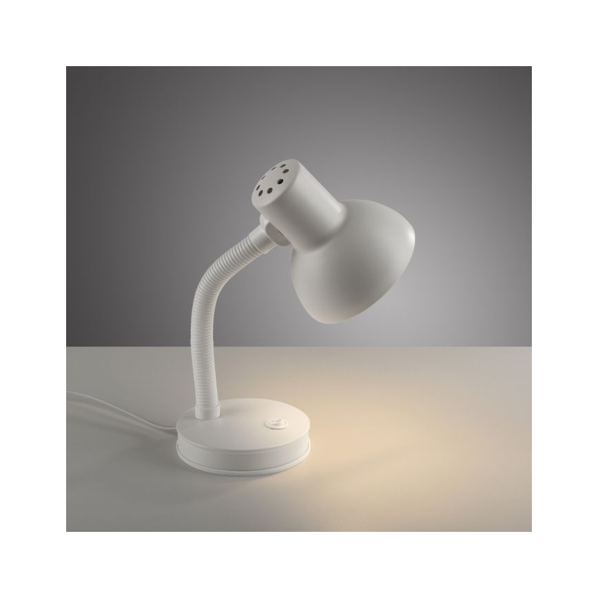 JUST LIGHT. 11080-16 - Lankstus stalinis šviestuvas FLEXI 1xE27/25W/230V baltas