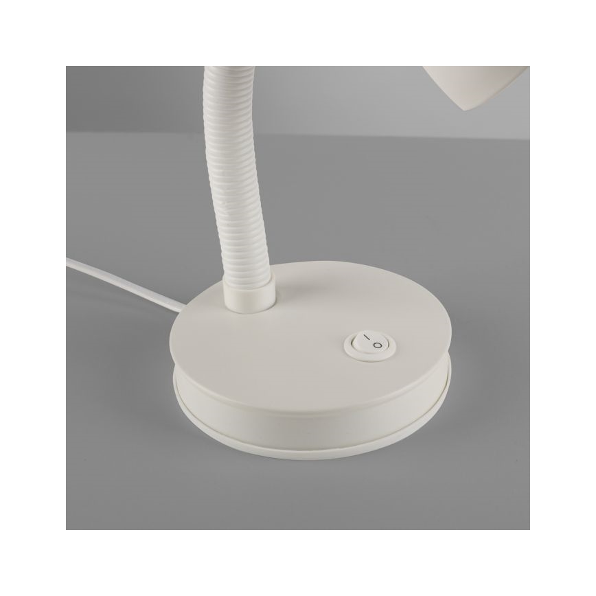 JUST LIGHT. 11080-16 - Lankstus stalinis šviestuvas FLEXI 1xE27/25W/230V baltas