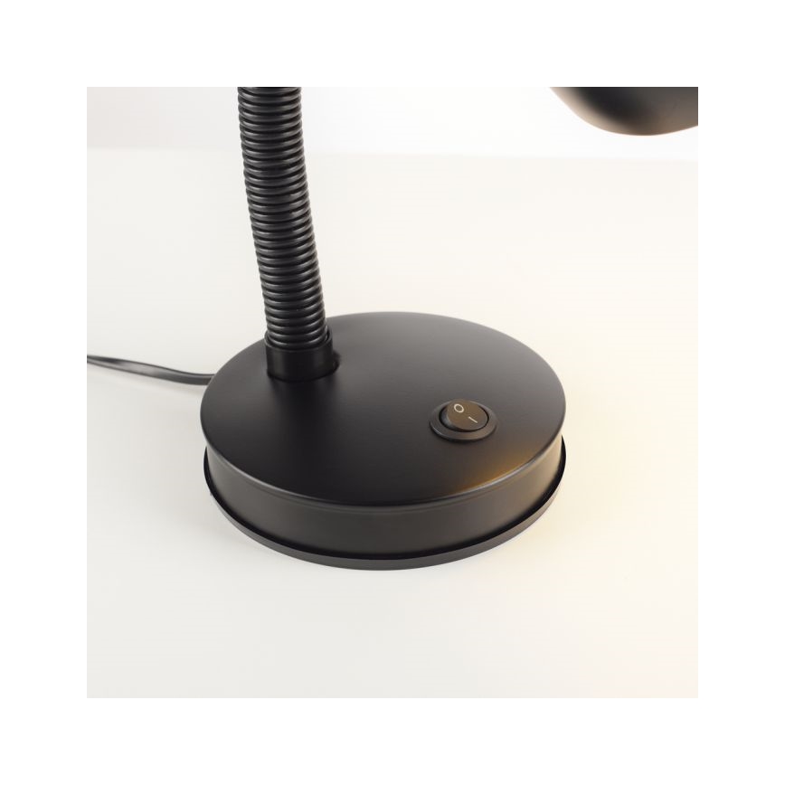 JUST LIGHT. 11080-18 - Lanksčioji stalinė lempa FLEXI 1xE27/25W/230V juoda