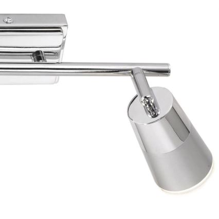JUST LIGHT. 11229-17 - LED akcentinis šviestuvas DALLI 2xLED/3,5W/230V blizgus chromas
