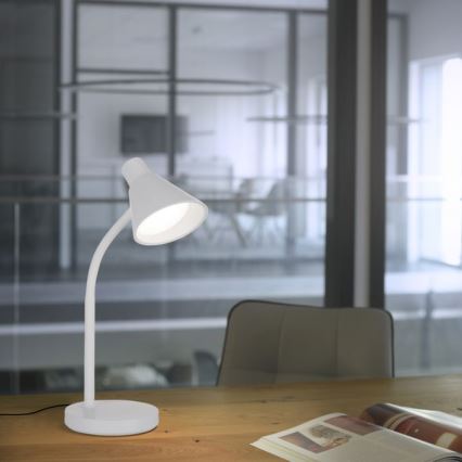 JUST LIGHT. 11248-16 - LED lanksti stalo lempa PIXIE LED/4,5W/230V balta