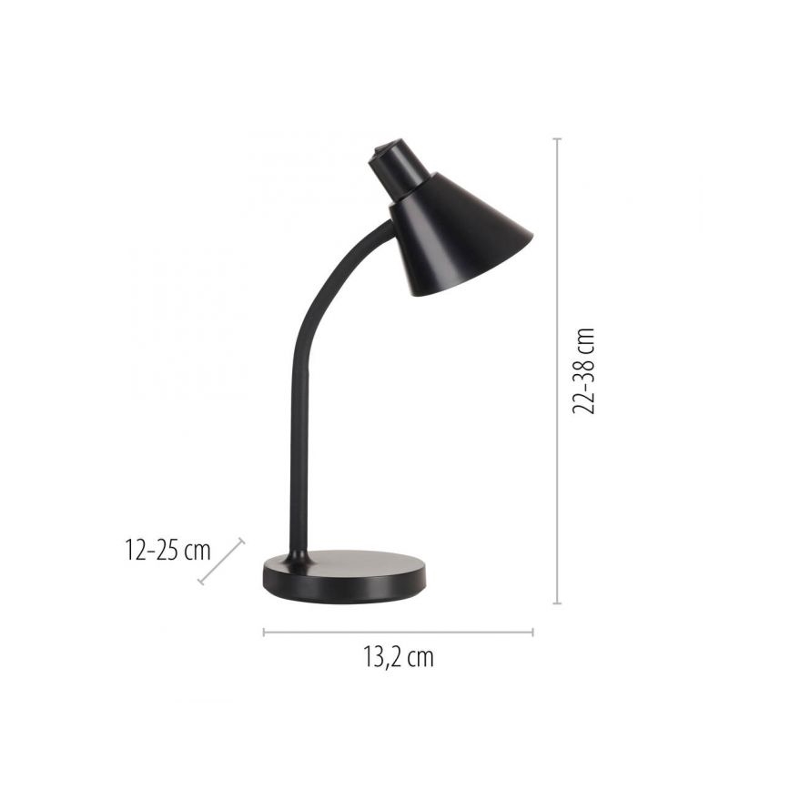 JUST LIGHT. 11248-18 - Lanksti LED stalinė lempa PIXIE LED/4,5W/230V juoda