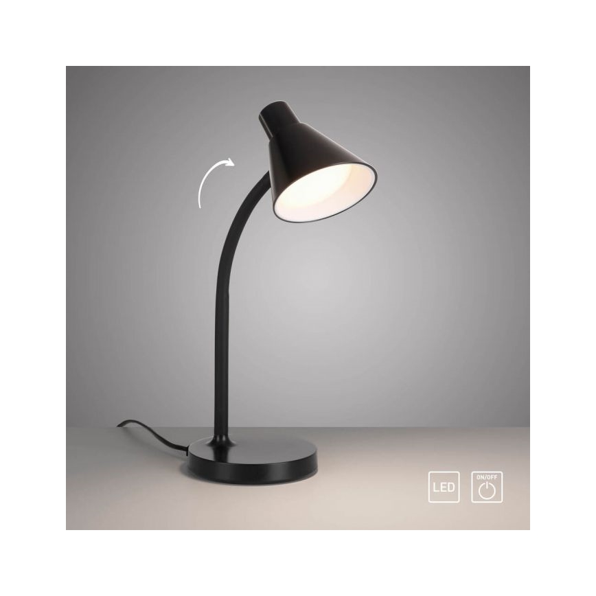 JUST LIGHT. 11248-18 - LED Lanks stalinis šviestuvas PIXIE LED/4,5W/230V juodas