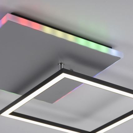 JUST LIGHT. 11327-95 - LED RGBW Reguliuojamas lubinis šviestuvas RENDA LED/31W/230V 2700-5000K + nuotolinio valdymo pultas