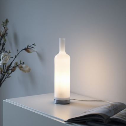 JUST LIGHT. 14006-16 - Stalinis šviestuvas BOTTLE 1xE14/25W/230V baltas