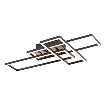 JUST LIGHT. 14051-79 - LED lubinis šviestuvas AKUSTIKA LED/20,5W/230V ąžuolas/juoda