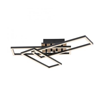 JUST LIGHT. 14051-79 - LED lubinis šviestuvas AKUSTIKA LED/20,5W/230V ąžuolas/juoda