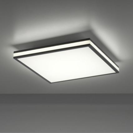 JUST LIGHT. 14110-18 - LED RGBW Reguliuojamas lubinis šviestuvas MARIO BLACK LED/19,5W/230V 2700-5000K + nuotolinio valdymo pultas