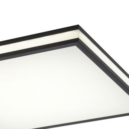 JUST LIGHT. 14110-18 - LED RGBW Reguliuojamas lubinis šviestuvas MARIO BLACK LED/19,5W/230V 2700-5000K + nuotolinio valdymo pultas