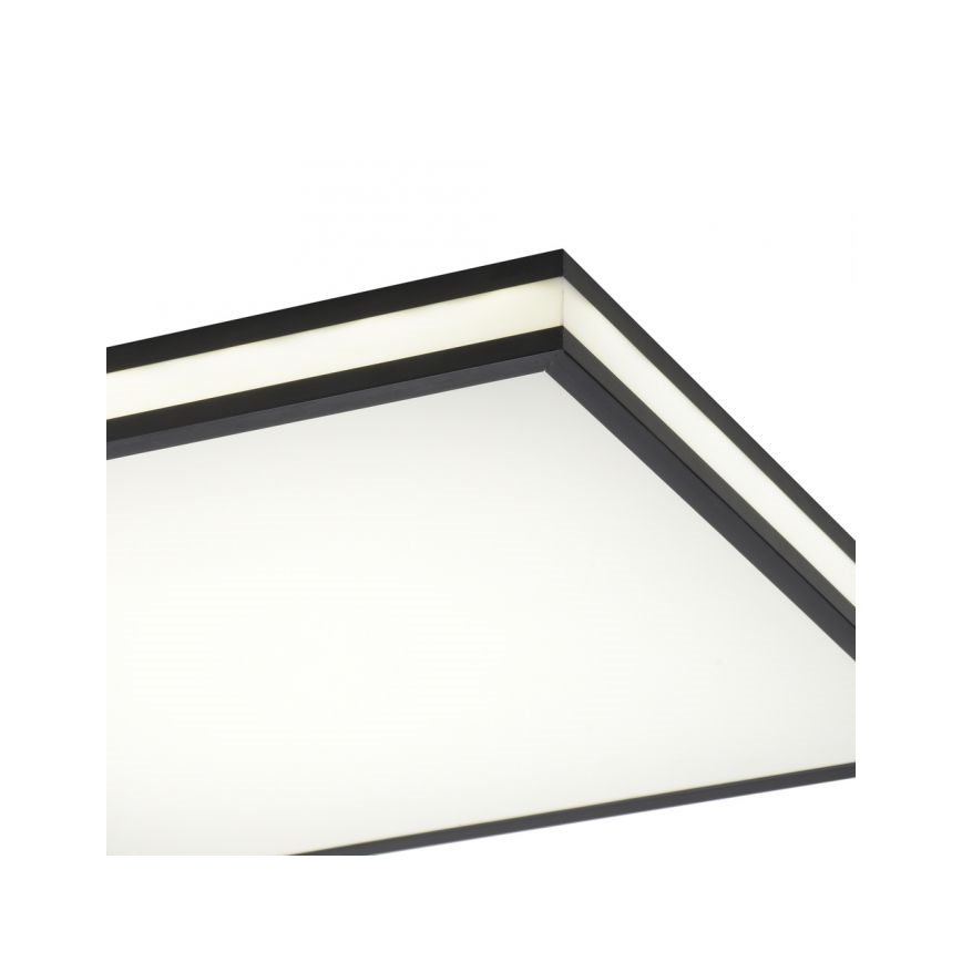 JUST LIGHT. 14110-18 - LED RGBW Reguliuojamas lubinis šviestuvas MARIO BLACK LED/19,5W/230V 2700-5000K + nuotolinio valdymo pultas
