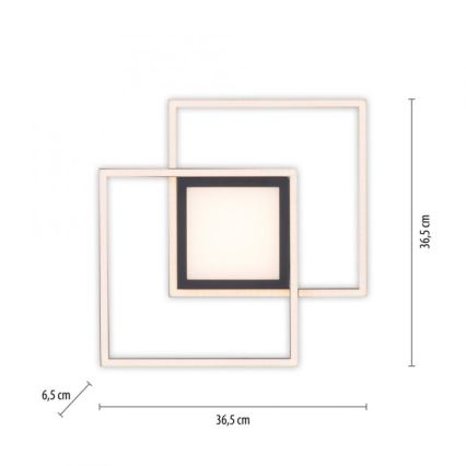 JUST LIGHT. 14144-18 - LED lubinis šviestuvas ASMIN LED/26W/230V