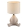 JUST LIGHT. 14190-39 - Stalo lempa TED 1xE27/25W/230V smėlinė
